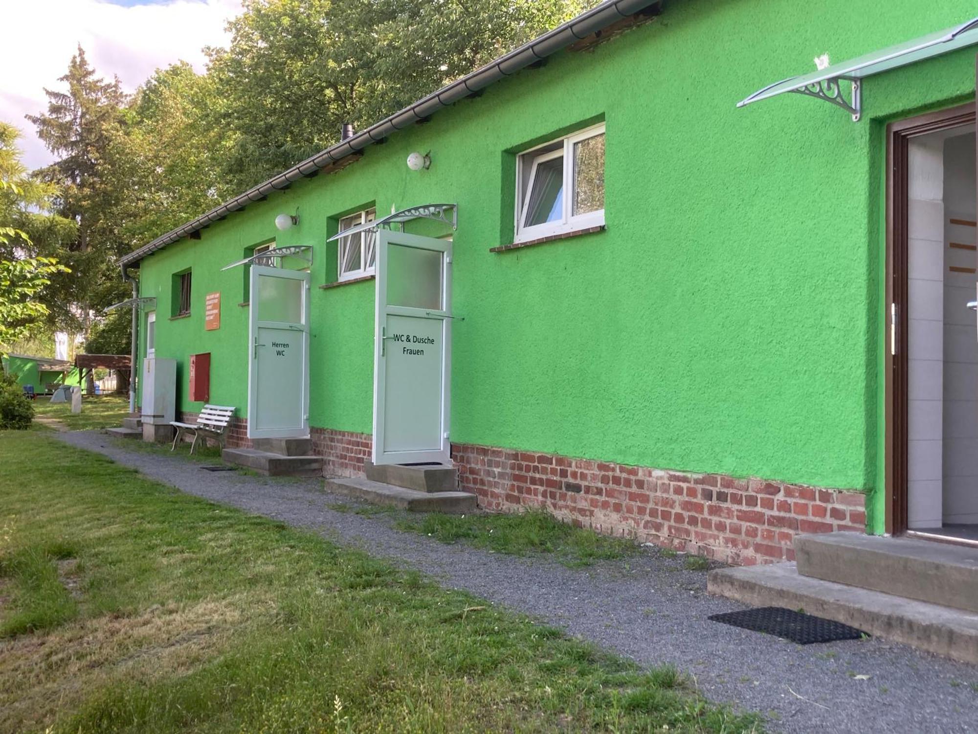 Campingplatz Koberbachtalsperre - Campingfass Mieten Langenbernsdorf Exterior foto