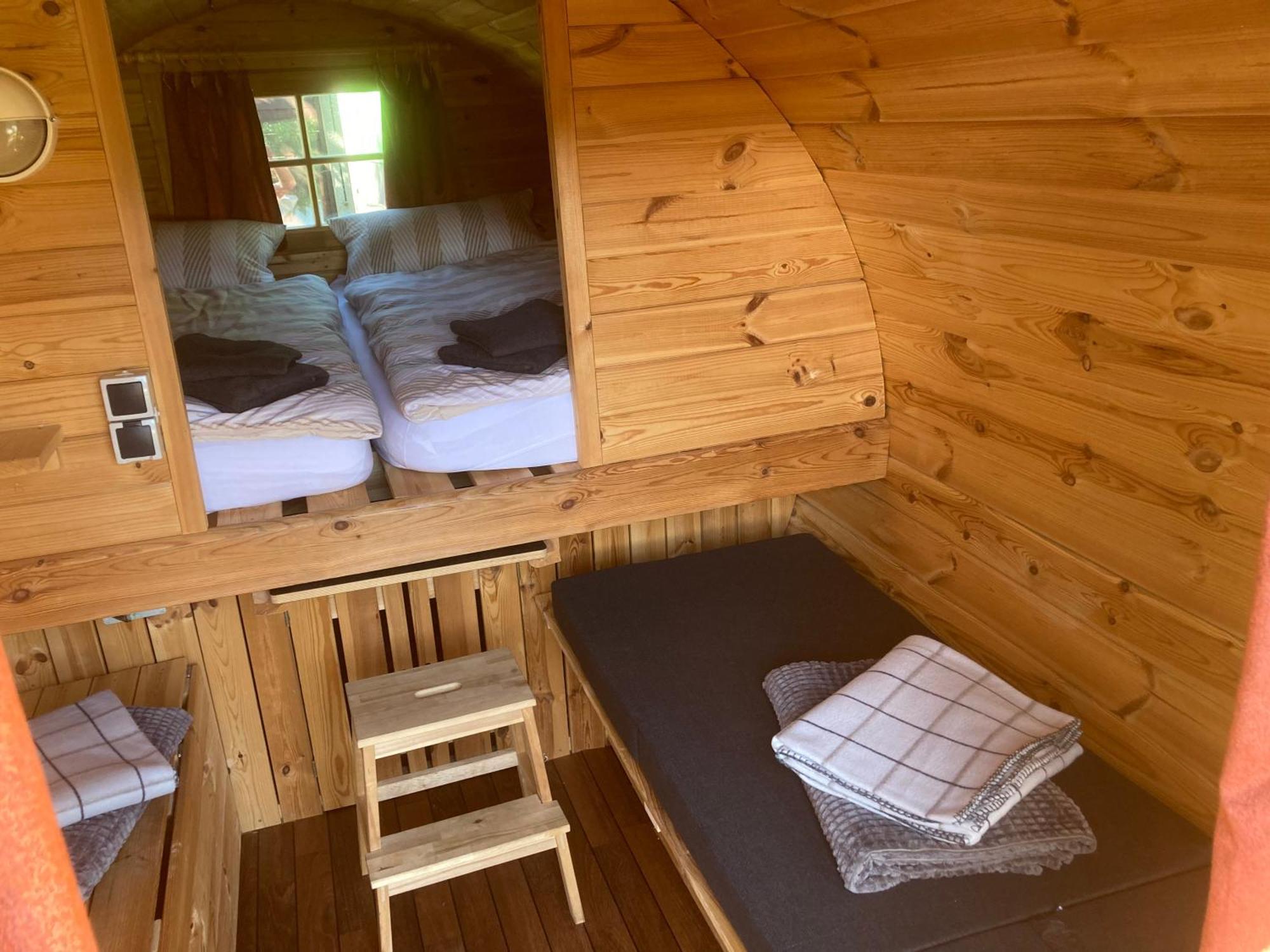 Campingplatz Koberbachtalsperre - Campingfass Mieten Langenbernsdorf Exterior foto